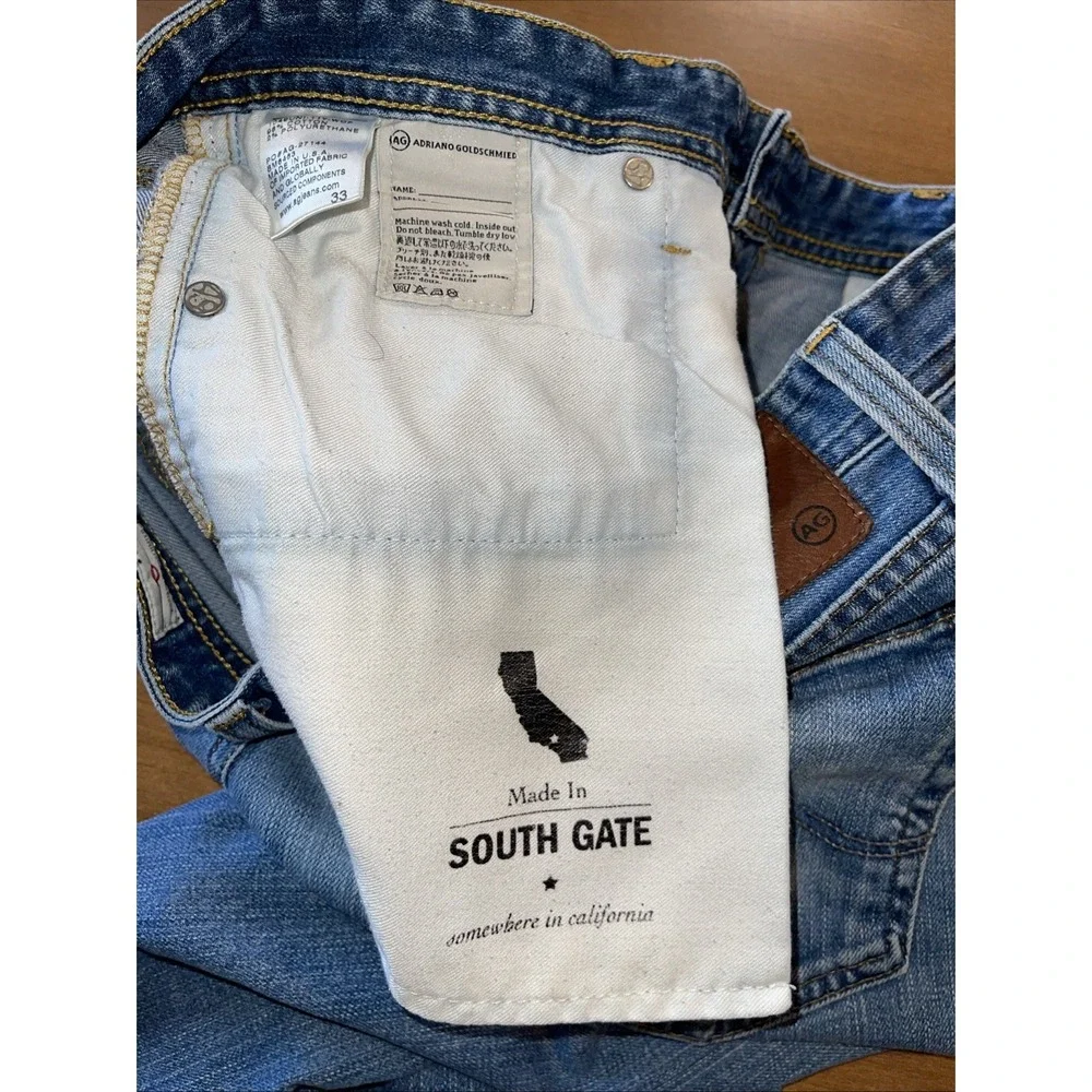 Adriano‎ Goldschmidt The Protege Jeans Men 32x28 Blue Straight Leg